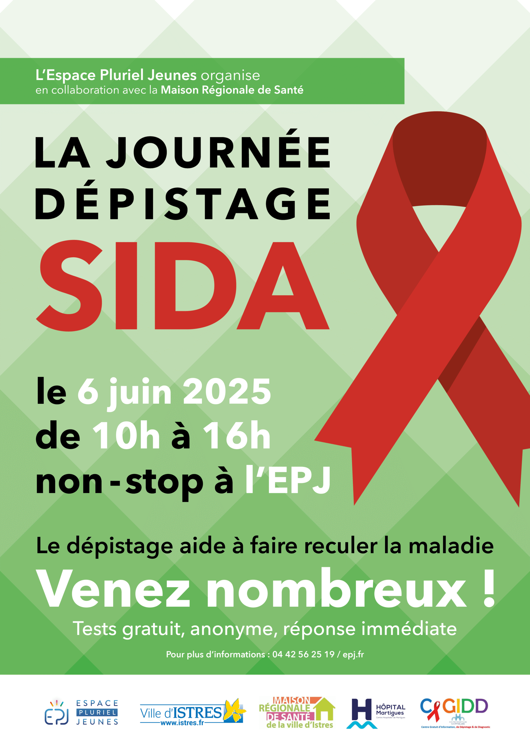 dépistage sida epj jeunes gratuit istres